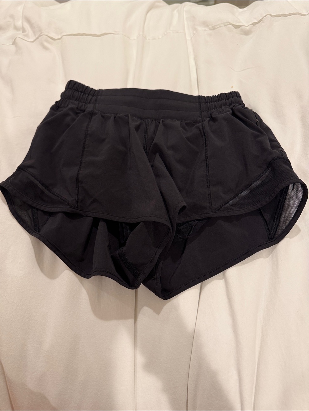 lululemon athletica Black Layered Running Shorts